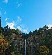 View of upper falls