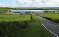 Munnoch Reservoir on the B780 road.