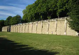 The high terrace today