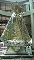 Our Lady of Manaoag at the Virgin's Wishing Well in the candle-lighting pavilion.