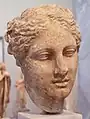 Head of the goddess Hygieia by Scopas from the temple of Athena Alea at Tegea (National Archaeological Museum of Athens)