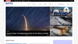 Screenshot of NASASpaceflight.com (August 2018)