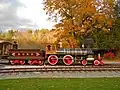 The steam locomotive, "York," at Hanover Junction, c. 2013