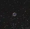HaRGB image of the planetary nebula NGC 2348, from the Liverpool Telescope