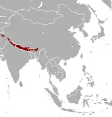Map of range