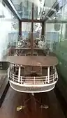 Model of MV Liemba, stern view