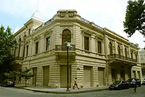Building of National Museum of History of Azerbaijan. Built by Józef Gosławski