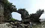 Hawrah Natural Bridge, Neill Island.