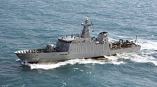 Patrol boat Macaé in 2012.