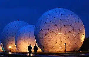 Image 16Geodesic Radomes at Radome by Preston Keres, United States Navy (from Portal:Architecture/Industrial images)