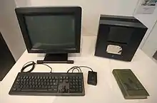 Image 2The NeXT Computer used by Tim Berners-Lee at CERN became the first Web server. (from History of the World Wide Web)