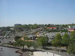 Downtown New Carrollton's Annapolis Road, in 2010.