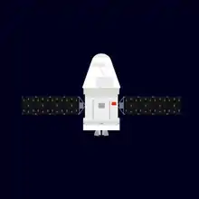 diagram of the next generation crewed spacecraft