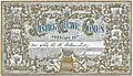 1868 Admittance Card