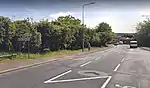 Boundary sign approaching Seaham from the North
