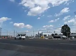 New construction along Marlboro Pike in Forestville