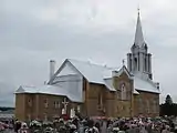 St. Dominique's Church in Newport