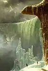 '‘Niagara, The Table Rock in Winter'’, oil on canvas, ca. 1847, United States Senate
