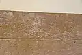 Nigde museum Porsuk inscription Late Hittite 8th BC Detail 3