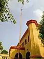 Nishan Sahib at Gurudwara Beri Sahib