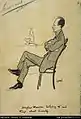 Caricature by Sir David Low