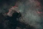 North America Nebula with Triad Quadband Filter