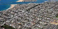 Aerial view of Corona del Mar