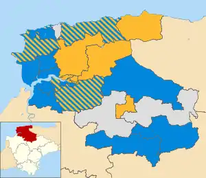 2007 results map