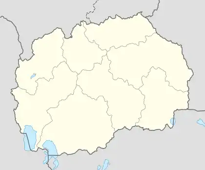 Nerezi is located in North Macedonia
