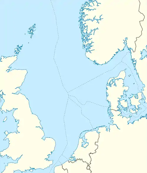 North Sea Pro Series is located in North Sea