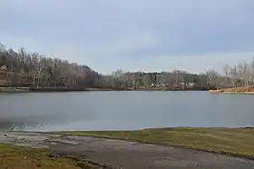 Lake waters