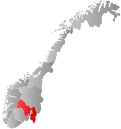 Official logo of Modum kommune
