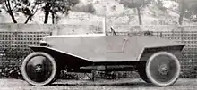 Final prototype with canvas roof removed