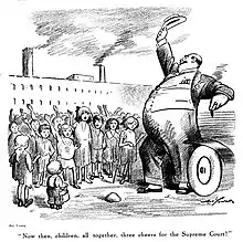 1918 cartoon The Liberator SCOTUS protest