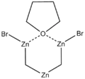 Structural formula of the Nysted reagent