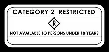 Category 2 restricted
