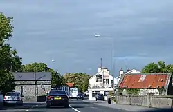 Ballinderreen village