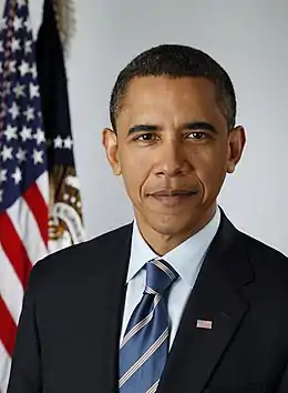 44th President of the United States and Nobel Peace Prize laureate Barack Obama (JD, 1991)