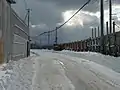Yukigakoi (Old type snow fence in Japan)