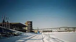 The Olympic Basin in the winter