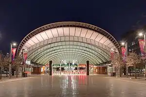 Olympic Park railway station, Sydney. Competed 1998
