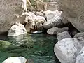 One of many small pools