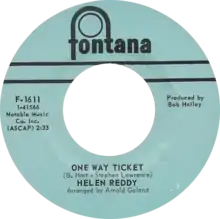 blue side-A label by Fontana Records