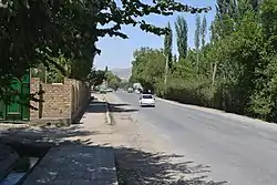 One of the streets of Razzaqov