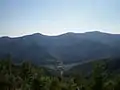 Opir river valley (view from the Zelemyanka ridge&nbsp;[uk]).