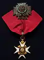 Star and neck Badge awarded to Sir Charles Taylor du Plat