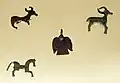 Early medieval jewellery, 5th-7th century, animal-shaped fibulae