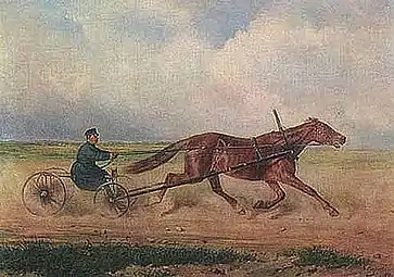 Racing droshky.