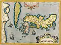 1570 map by Ortelius