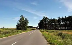 Entrance to the village